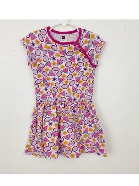 Tea Collection Short Sleeve Fruit Dress